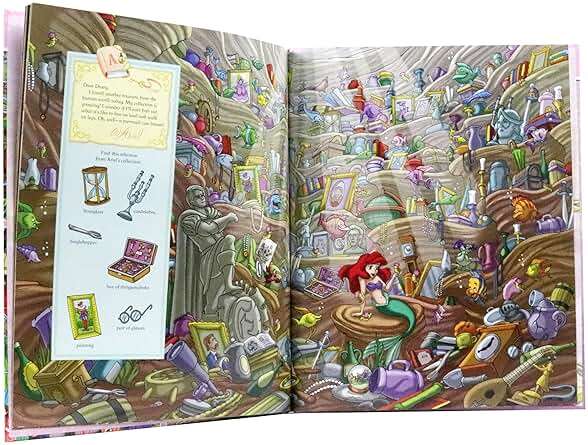 Disney Princess Cinderella, Tangled, Aladdin and More!- Look and Find Activity Book - PI Kids - Image 6