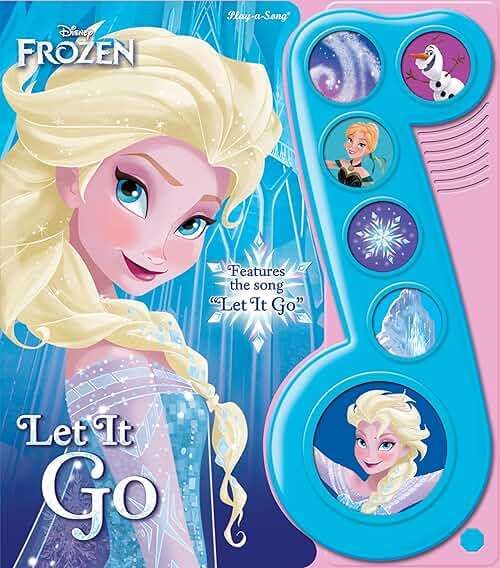 Disney Frozen - Let It Go Little Music Note Sound Book - PI Kids - Image 1