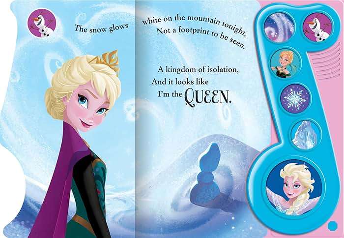 Disney Frozen - Let It Go Little Music Note Sound Book - PI Kids - Image 4