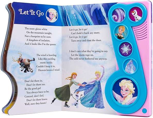Disney Frozen - Let It Go Little Music Note Sound Book - PI Kids - Image 6