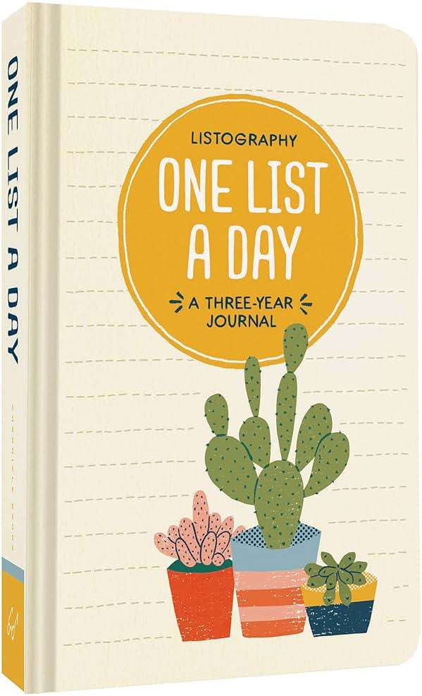 Listography: One List a Day: A Three-Year Journal - Image 1