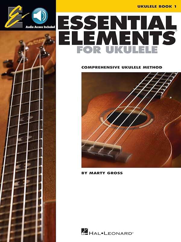 Essential Elements for Ukulele - Method Book 1 with Online Audio | Beginner Level Chords, Strumming, Note Reading and TAB | Step-by-Step Ukulele Lessons with 30 Songs | Easy Music Book - Image 1
