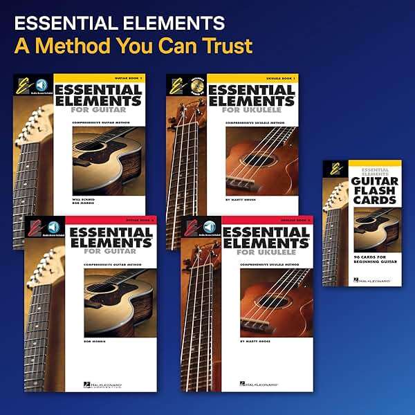 Essential Elements for Ukulele - Method Book 1 with Online Audio | Beginner Level Chords, Strumming, Note Reading and TAB | Step-by-Step Ukulele Lessons with 30 Songs | Easy Music Book - Image 12