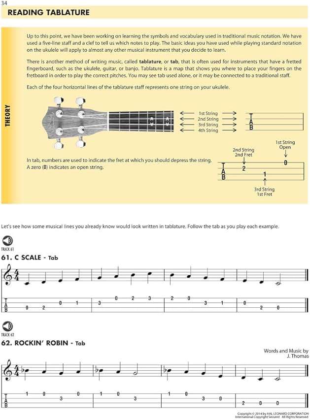 Essential Elements for Ukulele - Method Book 1 with Online Audio | Beginner Level Chords, Strumming, Note Reading and TAB | Step-by-Step Ukulele Lessons with 30 Songs | Easy Music Book - Image 6