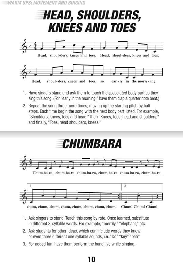 Quick Starts for Young Choirs - Teacher Resource Book - Activities and Ideas to Focus Young Singers - Image 4