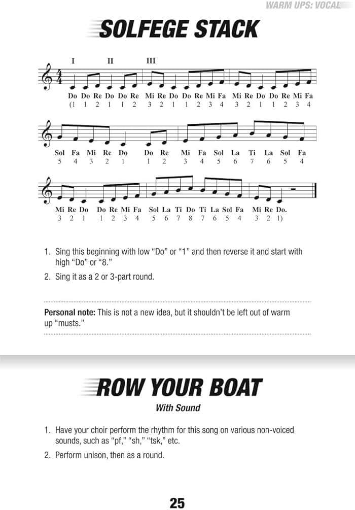 Quick Starts for Young Choirs - Teacher Resource Book - Activities and Ideas to Focus Young Singers - Image 5