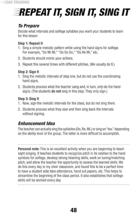 Quick Starts for Young Choirs - Teacher Resource Book - Activities and Ideas to Focus Young Singers - Image 8
