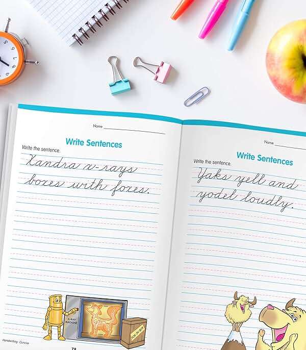 Carson Dellosa Grades 2-5 Cursive Handwriting Workbook, Writing Book With Sight Words, Sentences, and Letter Tracing Activities, Classroom or Homeschool Curriculum - Image 6