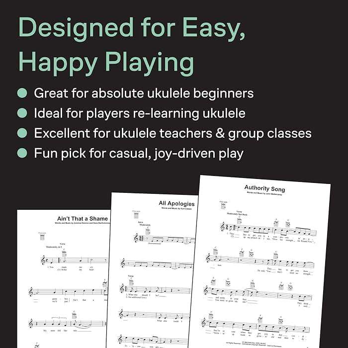 The Ukulele 3 Chord Songbook | 50 Classic Pop & Rock Songs with 3 Easy Chords | Ukulele Sheet Music for Beginners | Easy Ukulele Chords, Lyrics, and Chord Diagrams - Image 5