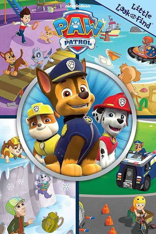 Nickelodeon Paw Patrol Chase, Skye, Marshall, and More! - Little Look and Find Activity Book - PI Kids - Image 1