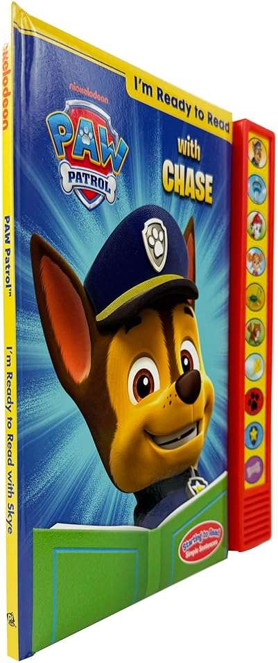 Paw Patrol - I'm Ready To Read with Chase Sound Book - Play-a-Sound - PI Kids - Image 3