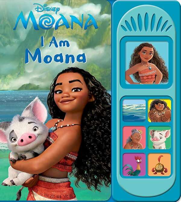 Disney Moana - I Am Moana Little Sound Book - PI Kids (Disney Moana: Play-A-Sound) (Play-A-Song) - Image 1