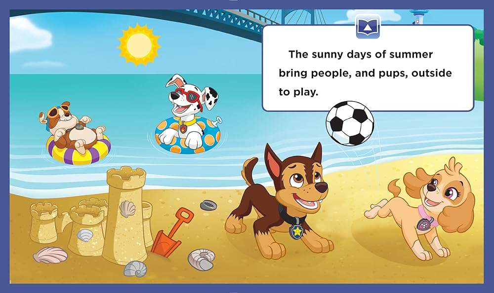 Nickelodeon Paw Patrol Chase, Skye, Marshall, and More! - Me Reader Electronic Reader and 8 Sound Book Library - PI Kids - Image 9