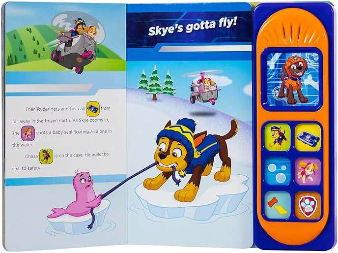 Nickelodeon Paw Patrol Chase, Skye, Marshall, & More. Ready, Set, Rescue - Sound Board Book - PI Kids (Play-A-Sound) - Image 6