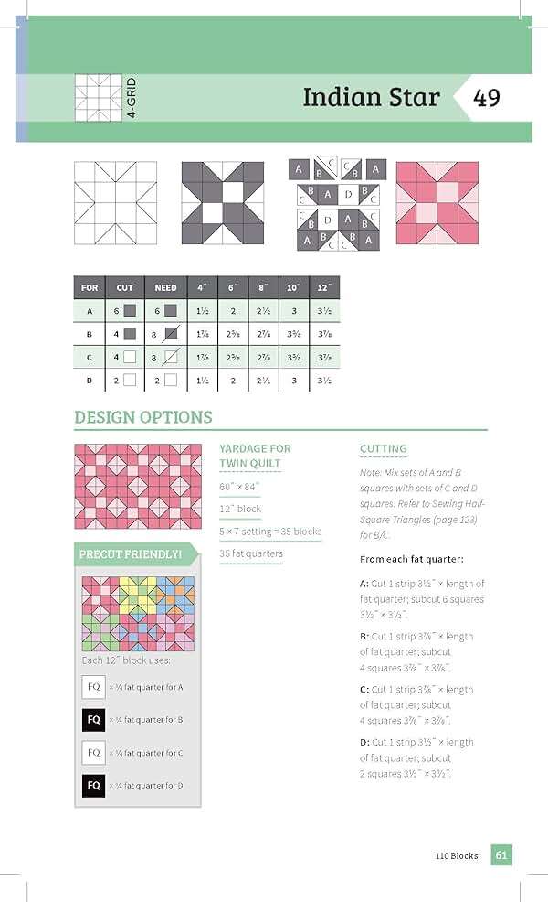 The NEW Quick & Easy Block Tool!: 110 Quilt Blocks in 5 Sizes with Project Ideas - Packed with Hints, Tips & Tricks - Simple Cutting Charts & Helpful Reference Tables (Reference Guide) - Image 2