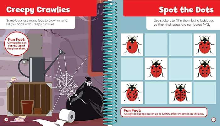 Brain Games - Sticker Activity Book: Bugs - Image 3