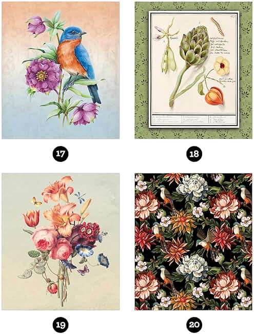 Brain Games - Sticker by Number - Vintage: Garden (28 Images to Sticker) - Image 5