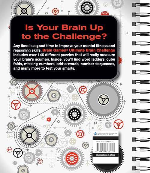 Brain Games - Ultimate Brain Challenge: More than 150 Puzzles to Test Your Knowledge - Image 2
