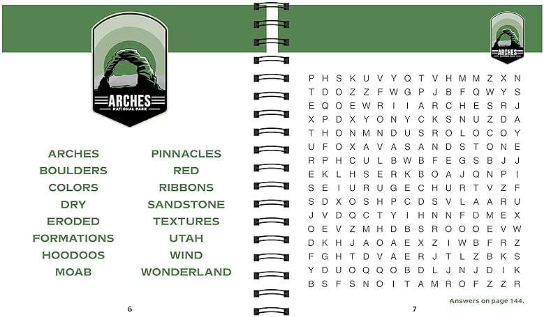 Brain Games - National Parks Word Search Puzzles: Puzzles That Celebrate the American Outdoors - Image 4