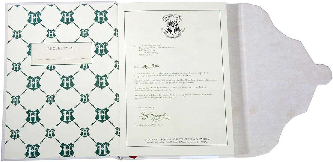 Harry Potter: Hogwarts Acceptance Letter Hardcover Ruled Journal - Image 3