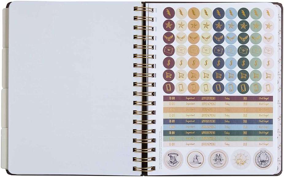 Harry Potter: Hogwarts 12-Month Undated Planner: (Harry Potter School Planner School, Harry Potter Gift, Harry Potter Stationery, Undated Planner) - Image 4