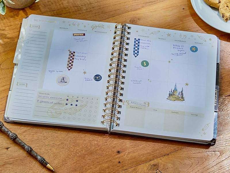 Harry Potter: Hogwarts 12-Month Undated Planner: (Harry Potter School Planner School, Harry Potter Gift, Harry Potter Stationery, Undated Planner) - Image 7