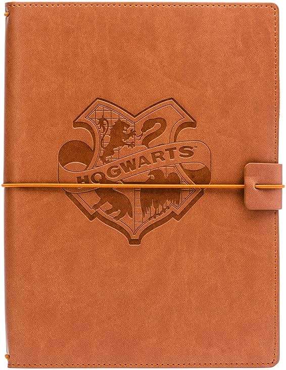 Harry Potter: Welcome To Hogwarts Traveler's Notebook Set: (Refillable Notebook) - Image 1
