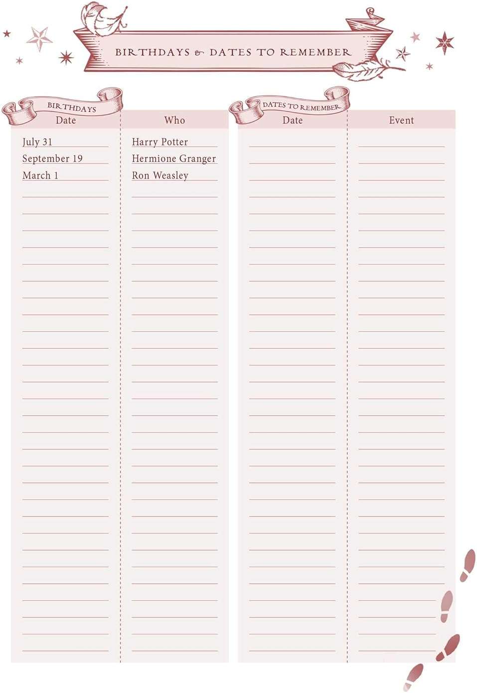 Harry Potter: Welcome To Hogwarts Traveler's Notebook Set: (Refillable Notebook) - Image 5