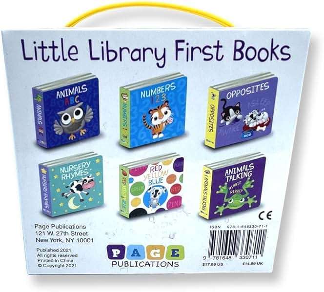LITTLE LIBRARY FIRST BOOKS (6 Book Set) - Image 4