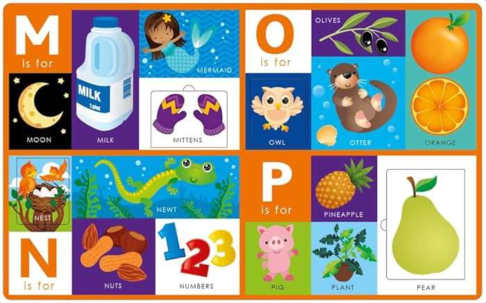 ABC Alphabet - Lift the Flap Activity Kids Books - Childrens Books, Toddler Books - Image 3