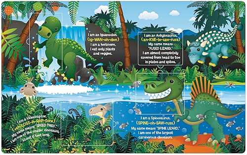 Learn About Dinosaurs - Lift the Flap Activity Kids Books - Childrens Books, Toddler Books - Image 4