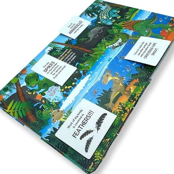 Learn About Dinosaurs - Lift the Flap Activity Kids Books - Childrens Books, Toddler Books - Image 5