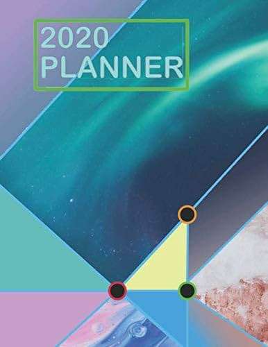 2020 Planner for Busy Positive People: Daily, Monthly 2020 Agenda, Blue Sky Organizer - Image 1