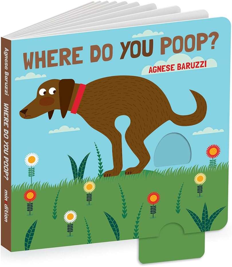 Where Do You Poop? A potty training board book - Image 1