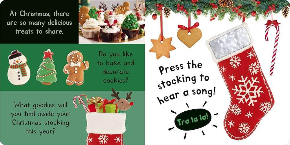 Noisy Christmas: My First Touch and Feel Sound Book - Image 3