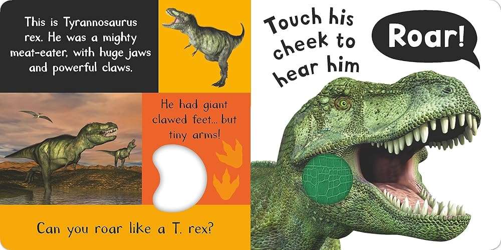 Noisy Dinosaurs: Includes 6 Sounds and an On/Off Switch on the Back Cover! (My First) - Image 2