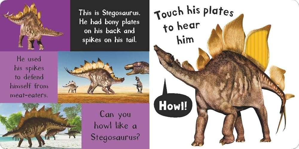 Noisy Dinosaurs: Includes 6 Sounds and an On/Off Switch on the Back Cover! (My First) - Image 3