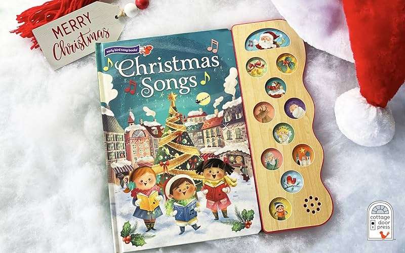 Christmas Songs: Interactive Children's Sound Book (10 Button Sound) - Image 9