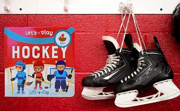 Let's Play Hockey! A Lift-a-Flap Board Book for Babies and Toddlers, Ages 1-4 - Image 10