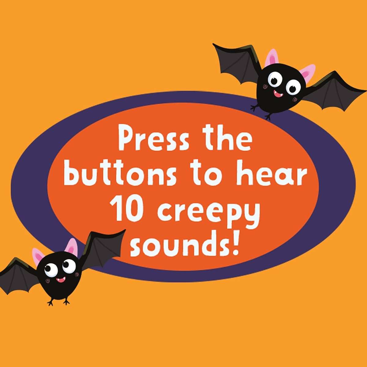 Hoot Howl Halloween 10-Button Sound Book for Little Trick-Or-Treaters (Interactive Children's Sound Book with 10 Spooky Sounds) - Image 5