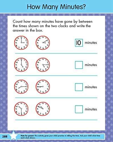 First Grade Big Workbook Ages 6 - 7: 220+ Activities, Phonics, Spelling, Reading, Language Arts, Math, Space, Measurement and Time (Gold Stars Series) - Image 7