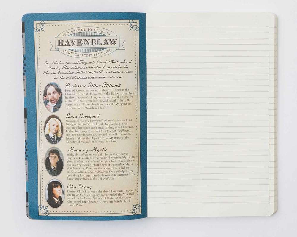 Harry Potter: Ravenclaw Ruled Notebook - Image 4
