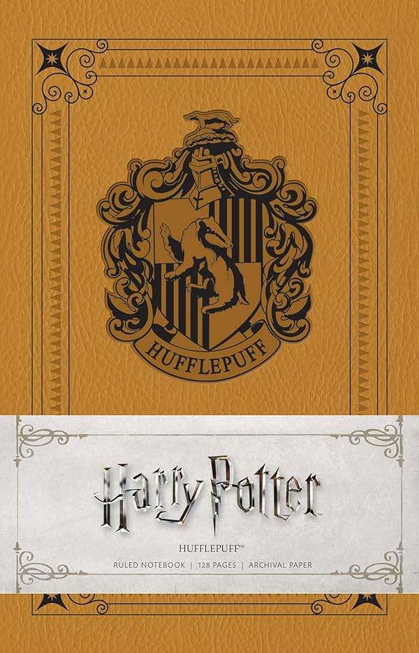 Harry Potter: Hufflepuff Ruled Notebook - Image 1