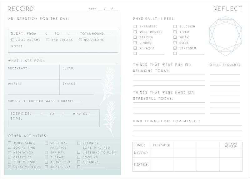 Self-Care: A Day and Night Reflection Journal (Inner World) - Image 6