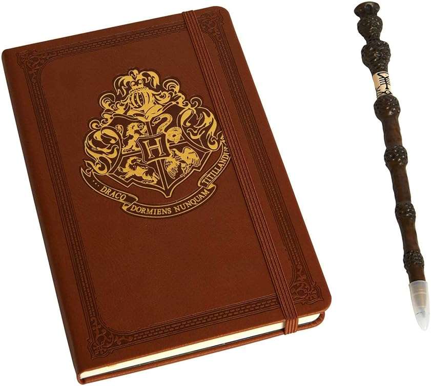 Harry Potter: Hogwarts Hardcover Journal and Elder Wand Pen Set - Image 2