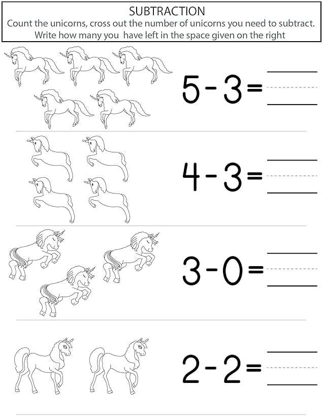Preschool Math Workbook: Number Tracing, Addition and Subtraction math workbook for toddlers ages 2-4 and pre k - Image 8