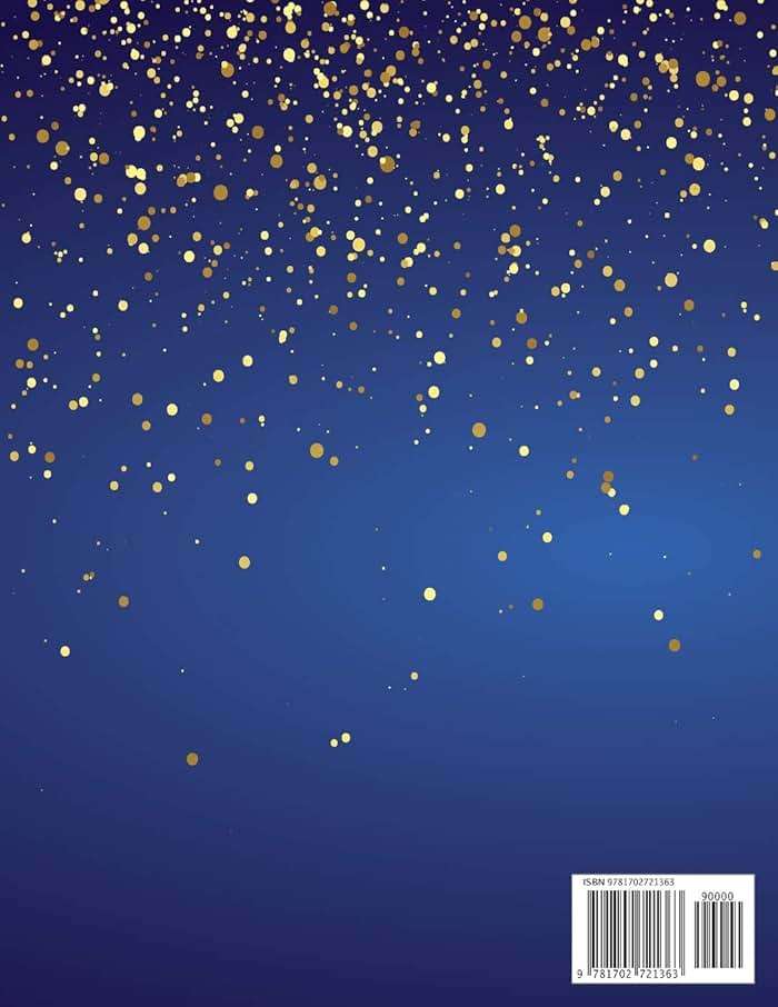 January 2020 - December 2020 Monthly Planner: JAN 2020-DEC 2020 One Year Daily Weekly Calendar 12 Month Appointment Notebook for To-Do List Agenda ... gold star dark blue background (night sky) - Image 2