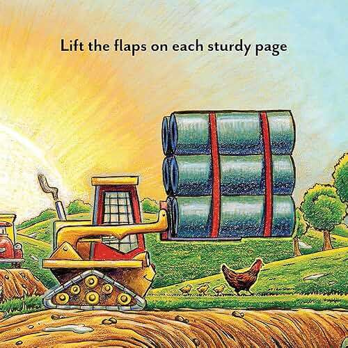 Construction Site: Spring Delight: An Easter Lift-the-Flap Book (Goodnight Construction Site) - Image 4