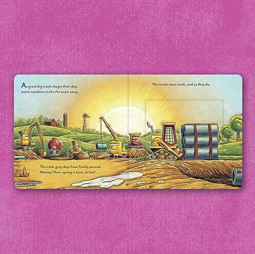 Construction Site: Spring Delight: An Easter Lift-the-Flap Book (Goodnight Construction Site) - Image 6