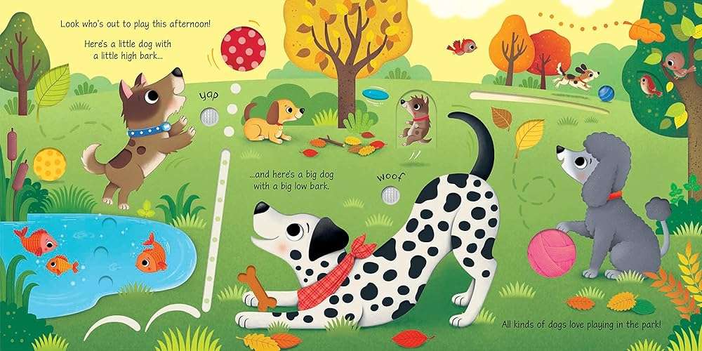 Pets Sound Book: A Delightfully Tactile and Illustrated Book About Cats and Dogs for Children (Ages 3-5) - Image 3